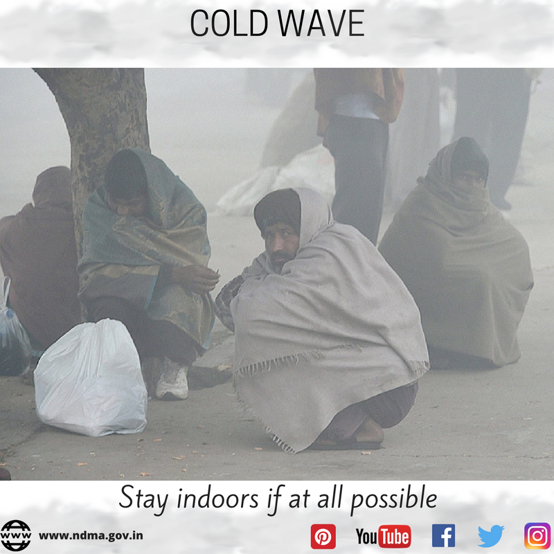 Stay indoor if at all possible